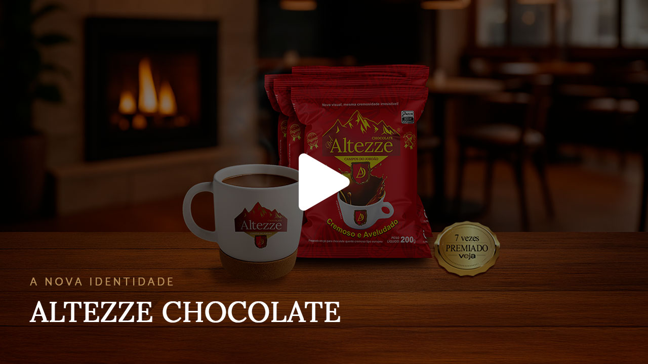 A nova identidade Altezze Chocolate